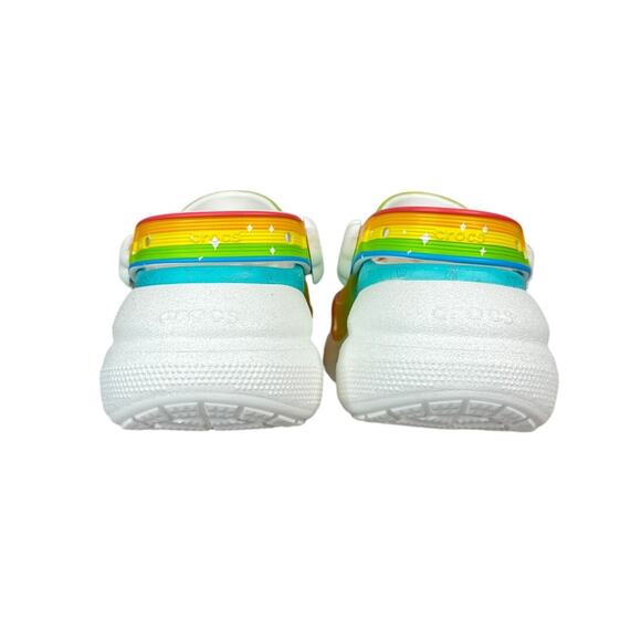 Crocs Classic Crush Clog Care Bears 'Rainbow' M Size 6/W Size 8 (210103-100) - Picture 8 of 9